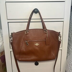 Coach Brown Leather Satchel Bag